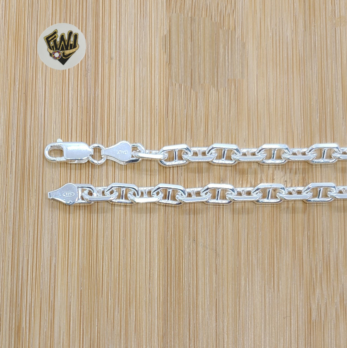 Coreana chain*sterling silver 925*CORP 1,8 (45 cm) - SILVEXCRAFT