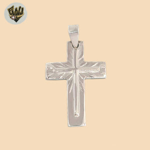 (2-1047) 925 Sterling Silver - Cross Pendants.