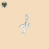 (2-1397) 925 Sterling Silver - Bird Pendants.