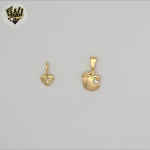 (1-2100) Gold Laminate - Dainty Pendants - BGF