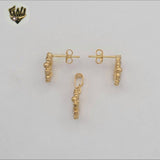 (1-6464) Gold Laminate - Zircon Round Set - BGF