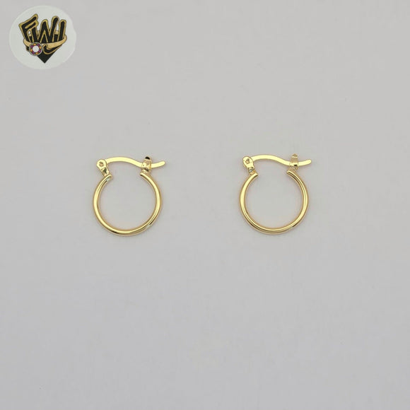 (1-2690-2) Gold Laminate - Plain Classic Hoops - BGF