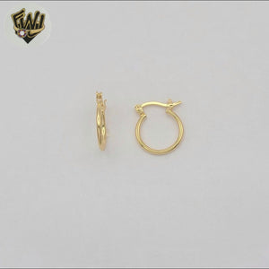 (1-2690-2) Gold Laminate - Plain Classic Hoops - BGF