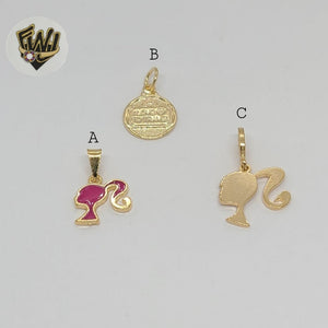 (1-2092-1) Gold Laminate -Small Pendants - BGF