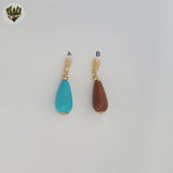 (1-2335-1) Gold Laminate - Beads Pendants - BGF