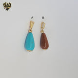 (1-2335-1) Gold Laminate - Beads Pendants - BGF