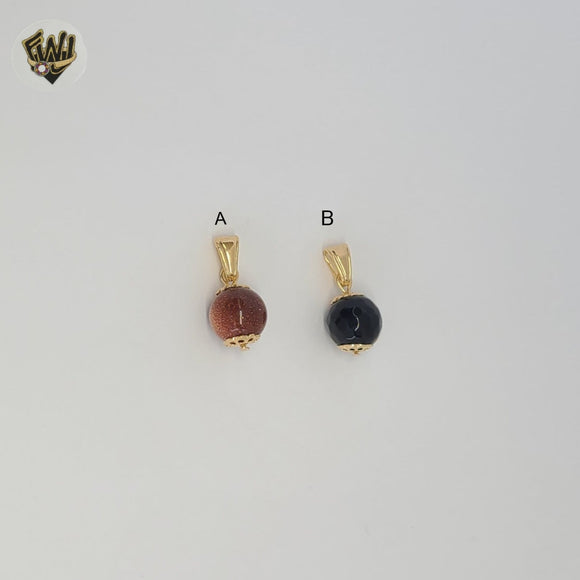 (1-2335-2) Gold Laminate - Beads Pendants - BGF