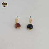 (1-2335-2) Gold Laminate - Beads Pendants - BGF