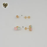 (1-1180-2) Laminado de Oro - Aretes - BGF