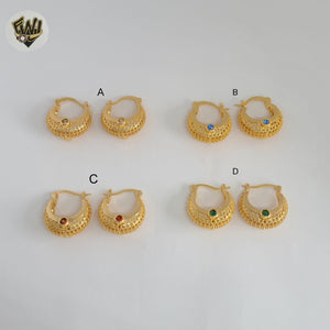 (1-2619-2) Gold Laminate - Basket Hoops - BGO