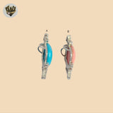 (2-1620) 925 Sterling Silver - Zircon Pendants.