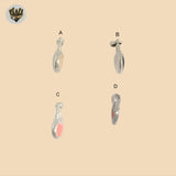 (2-1596) 925 Sterling Silver - Small Pendants.