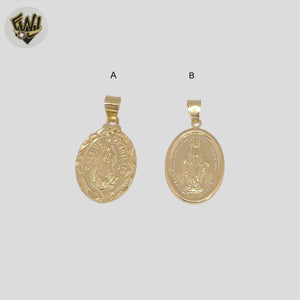 (1-2301-3) Gold Laminate Virgins  Pendants - BGF