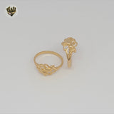 (1-3066-3) Gold Laminate - Heart Ring - BGF