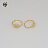 (1-3066-3) Gold Laminate - Heart Ring - BGF