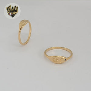 (1-3063-4) Gold Laminate - Sun and Moon Ring - BGF