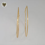 (1-2889) Gold Laminate - Plain Hoops - BGO