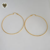 (1-2889) Gold Laminate - Plain Hoops - BGO