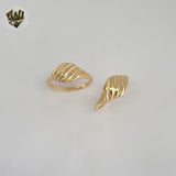 (1-3005-3) Gold Laminate - Croissant Ring - BGF