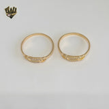 (1-3005-1) Gold Laminate - Zircon Ring - BGF