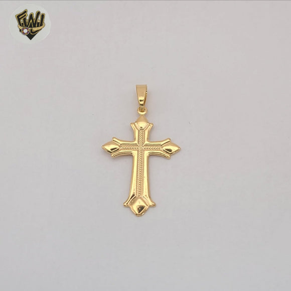 (1-2420-1) Gold Laminate - Cross Pendants - BGF