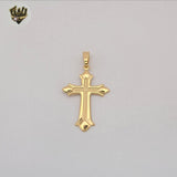 (1-2420-1) Gold Laminate - Cross Pendants - BGF