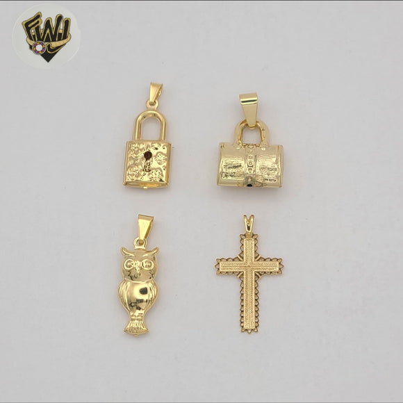 (1-2195) Gold Laminate Pendants - BGF