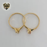 (1-3017-1) Gold Laminate - Zircon Ring - BGF