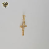 (1-2078-2) Gold Laminate - Cross Pendants - BGF