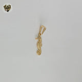 (1-2098-1) Gold Laminate - Seahorse Pendants - BGF