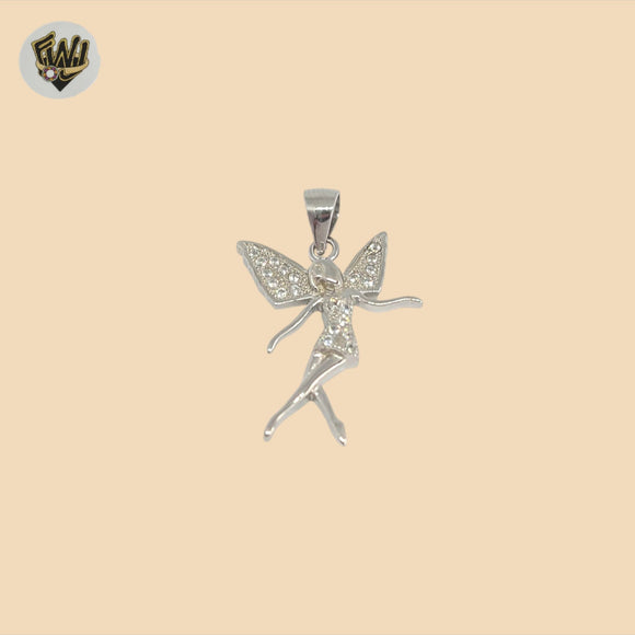 (2-1355) 925 Sterling Silver - Fairy Pendants.