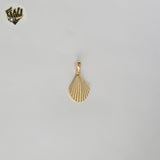 (1-2111-2) Gold Laminate - Shell Pendants - BGF