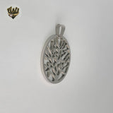 (4-2041) Stainless Steel - Tree of Life Pendants.