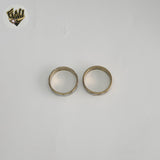 (4-0078) Acero inoxidable - Anillo para hombre con circonitas talladas.