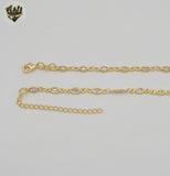 (1-6058-1) Gold Laminate - Oval Zircon Necklace - BGF