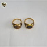 (4-0073) Acero Inoxidable - Anillos para Hombre.