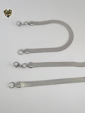 (4-7054-1) Stainless Steel - 7mm Herringbone Link Set - 18"