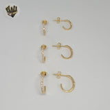 (1-2955) Gold Laminate - Trio Set Half Hoop- BGF