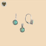 (2-6400) 925 Sterling Silver - Opal Set.