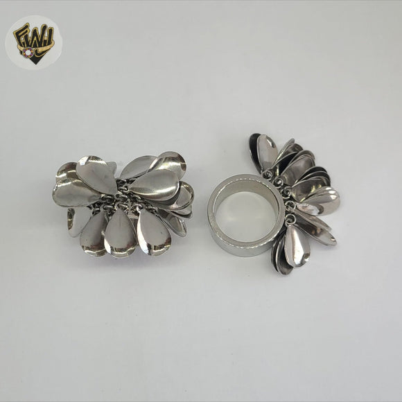 (4-0066) Stainless Steel - Charms Ring.