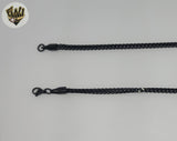 (4-3236) Stainless Steel - 3mm Franco Link Chain -24".