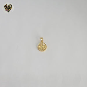 (1-2159-3) Gold Laminate - Infinity Pendants - BGF