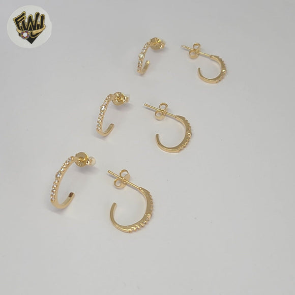 (1-2955) Gold Laminate - Trio Set Half Hoop- BGF