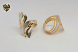 (1-3067-2) Gold Laminate - Two Tone Ring - BGF