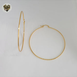 (1-2889) Gold Laminate - Plain Hoops - BGO