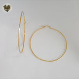 (1-2889) Gold Laminate - Plain Hoops - BGO