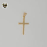 (1-2252-2) Gold Laminate- Cross Pendants - BGF