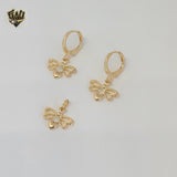 (1-6099) Gold Laminate - Zircon Bee Set - BGF