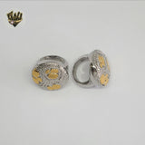 (4-0060-1) Stainless Steel - Two Tone Ring.