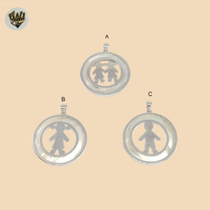 (2-1282) 925 Sterling Silver - Kids Pendant.